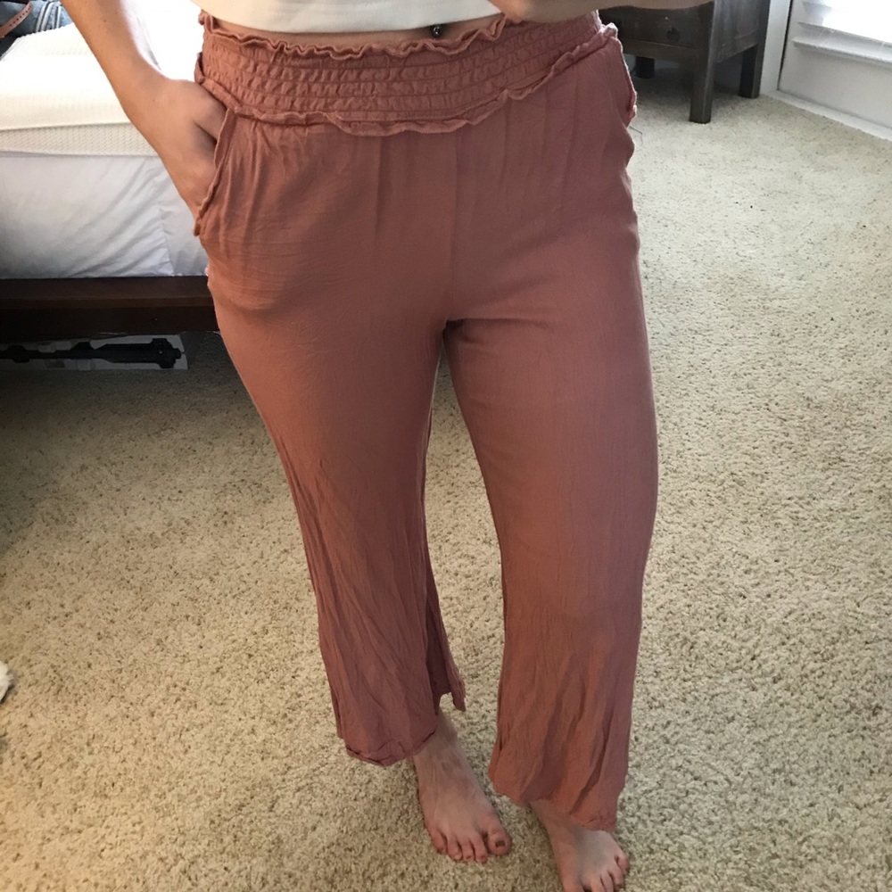 Pink pants